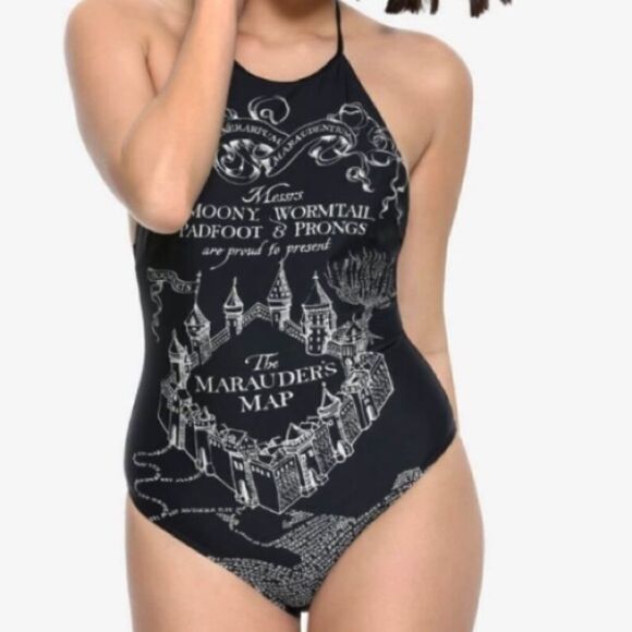 Harry Potter One Piece Swimwear - Picture 1 of 4